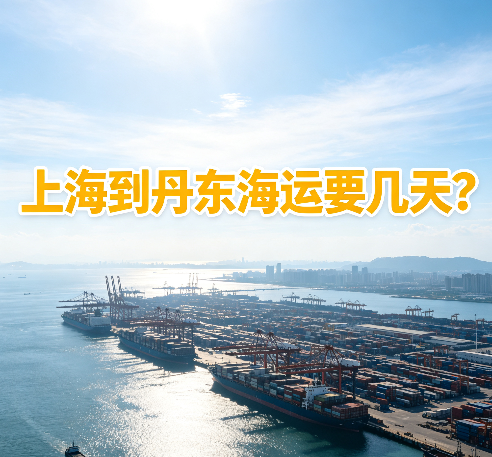 上海到丹东海运要几天？时效、流程全解析